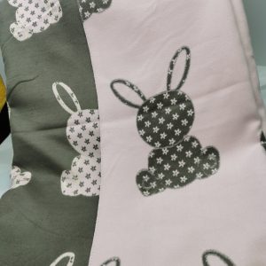 Žaismingas rudeninis šalikas su vilna Bunny