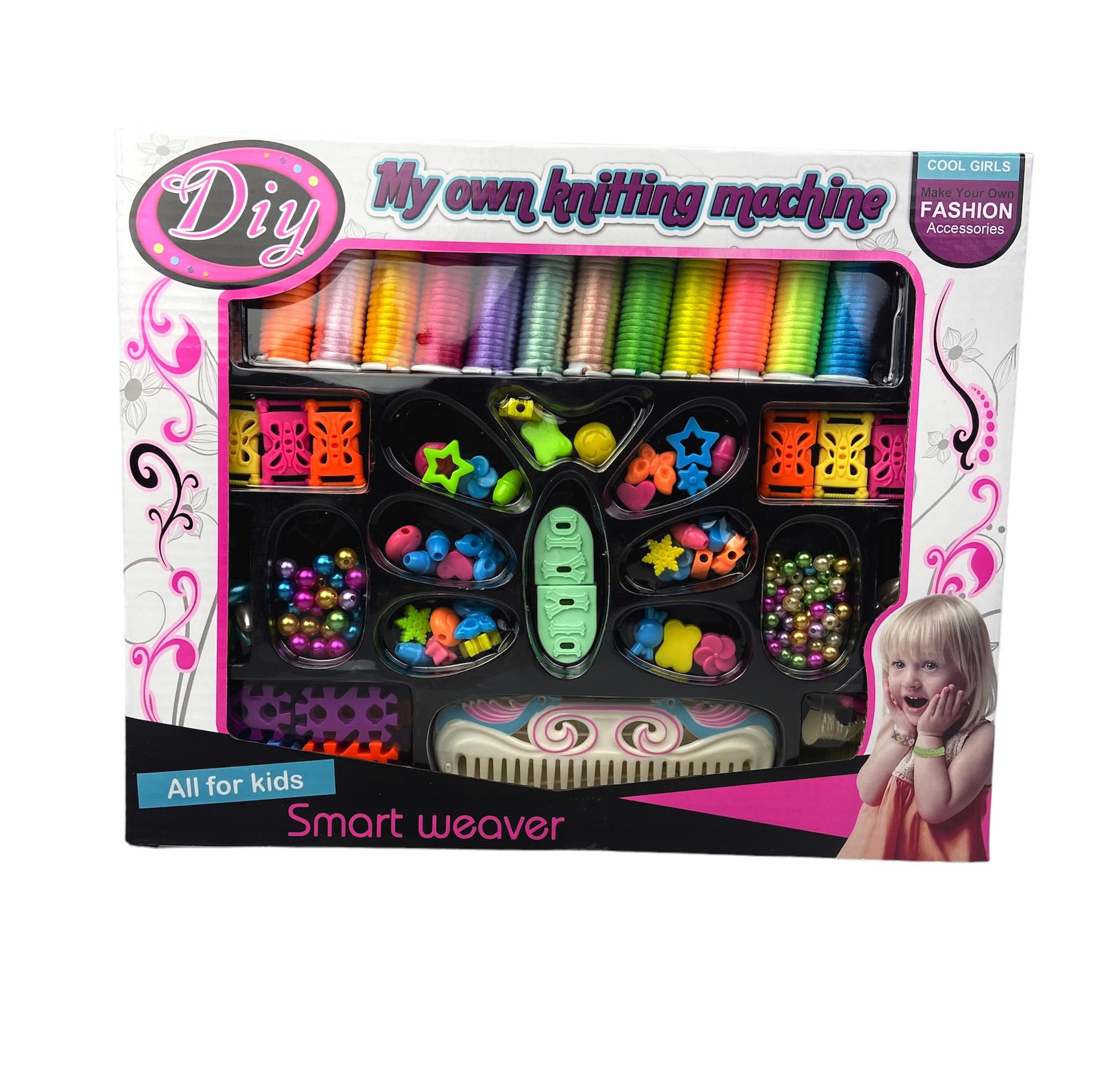 Karoliukų vėrimo rinkinys apyrankės gaminti (2)