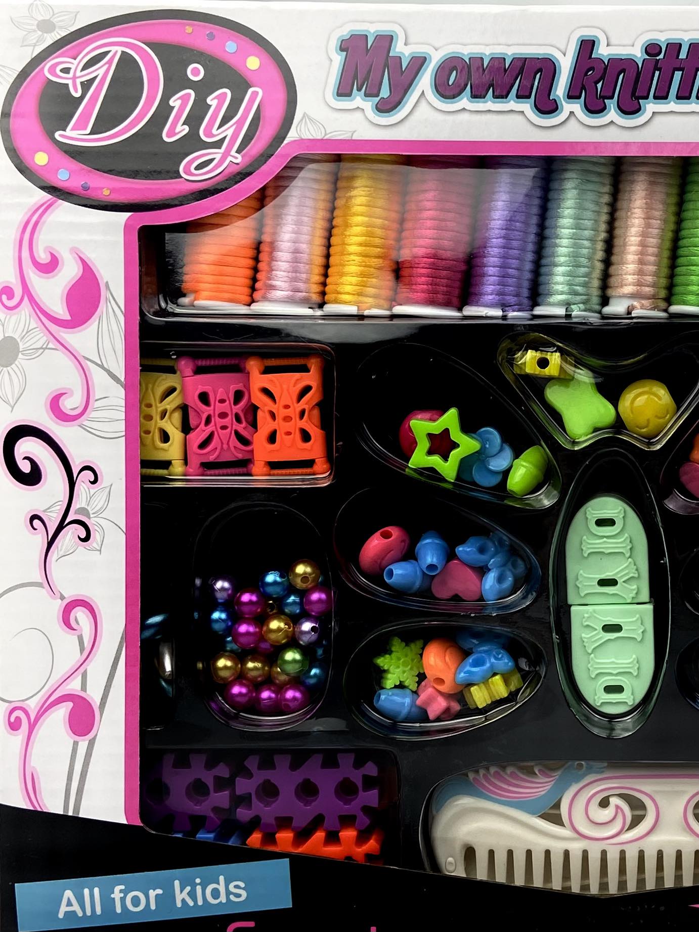 Karoliukų vėrimo rinkinys apyrankės gaminti (7)