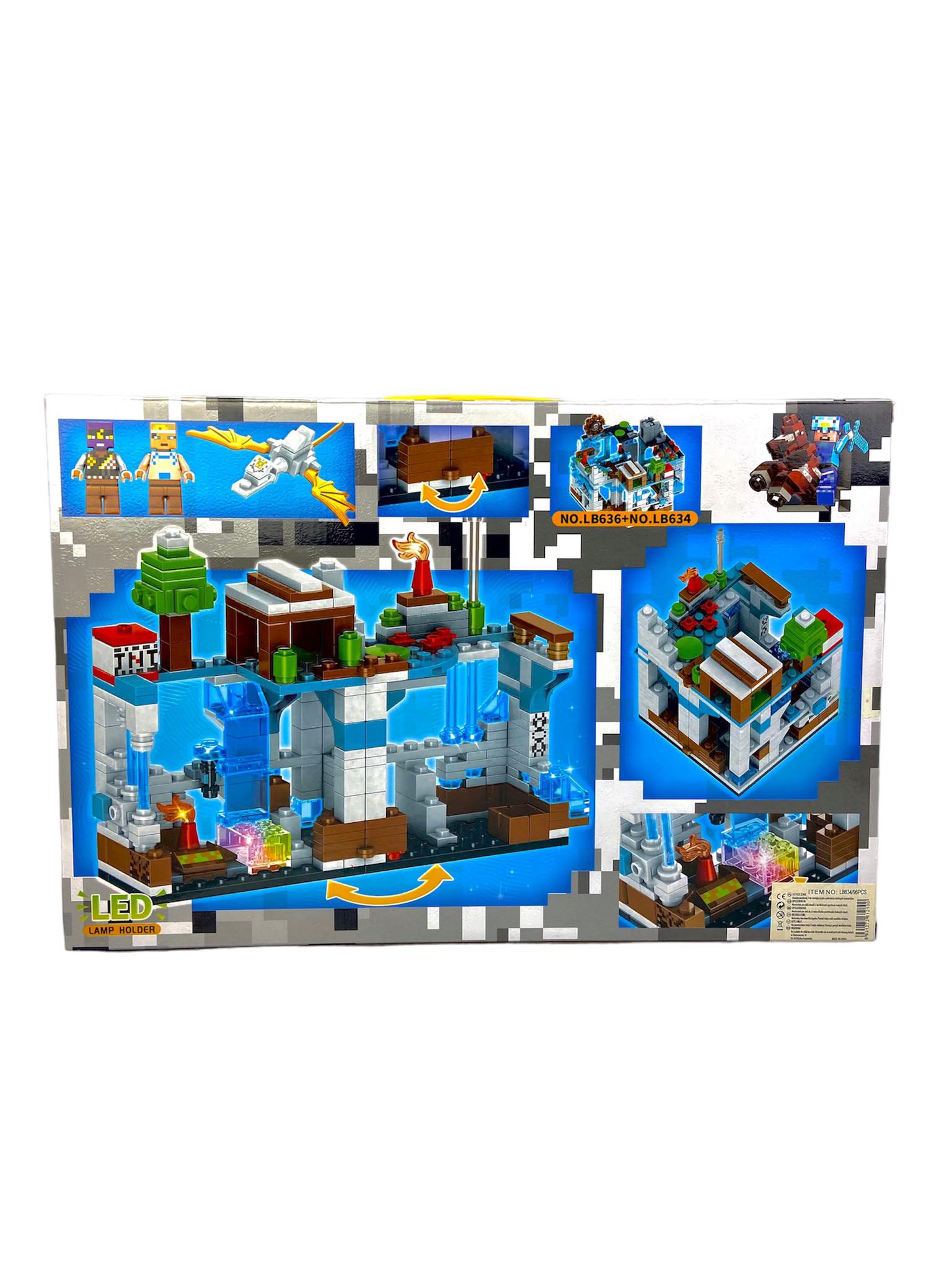 LEGO MINECRAFT LED (327 detalės) (2)