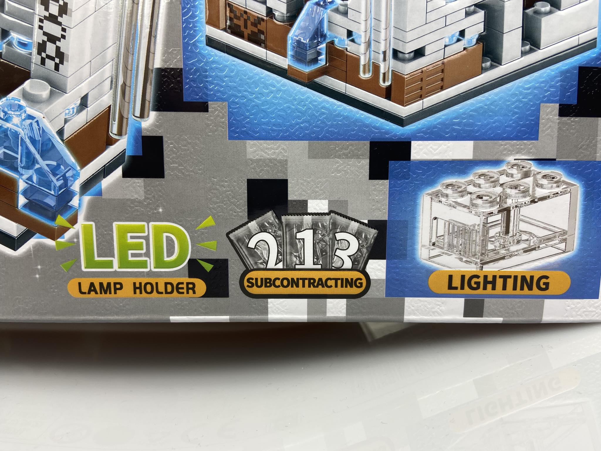LEGO MINECRAFT LED (327 detalės)