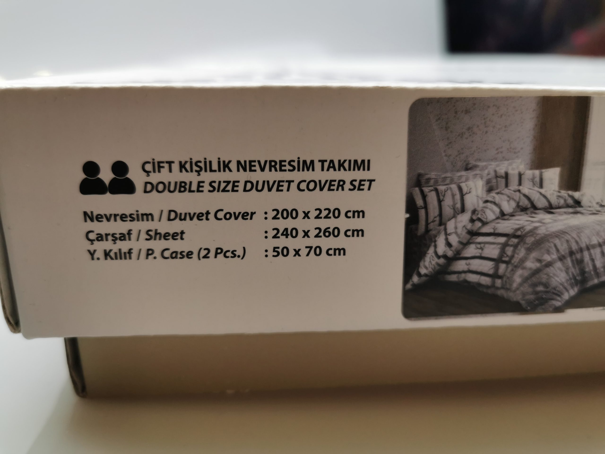 Prabangus turkiškos medvilnės dvigulės patalynės komplektas Ruduo 200x220 (4 dalys) (1)