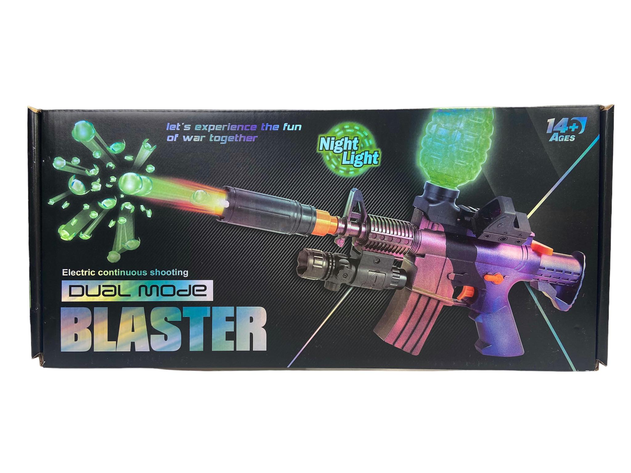 Šautuvas Blaster su gelio kulkomis (1)