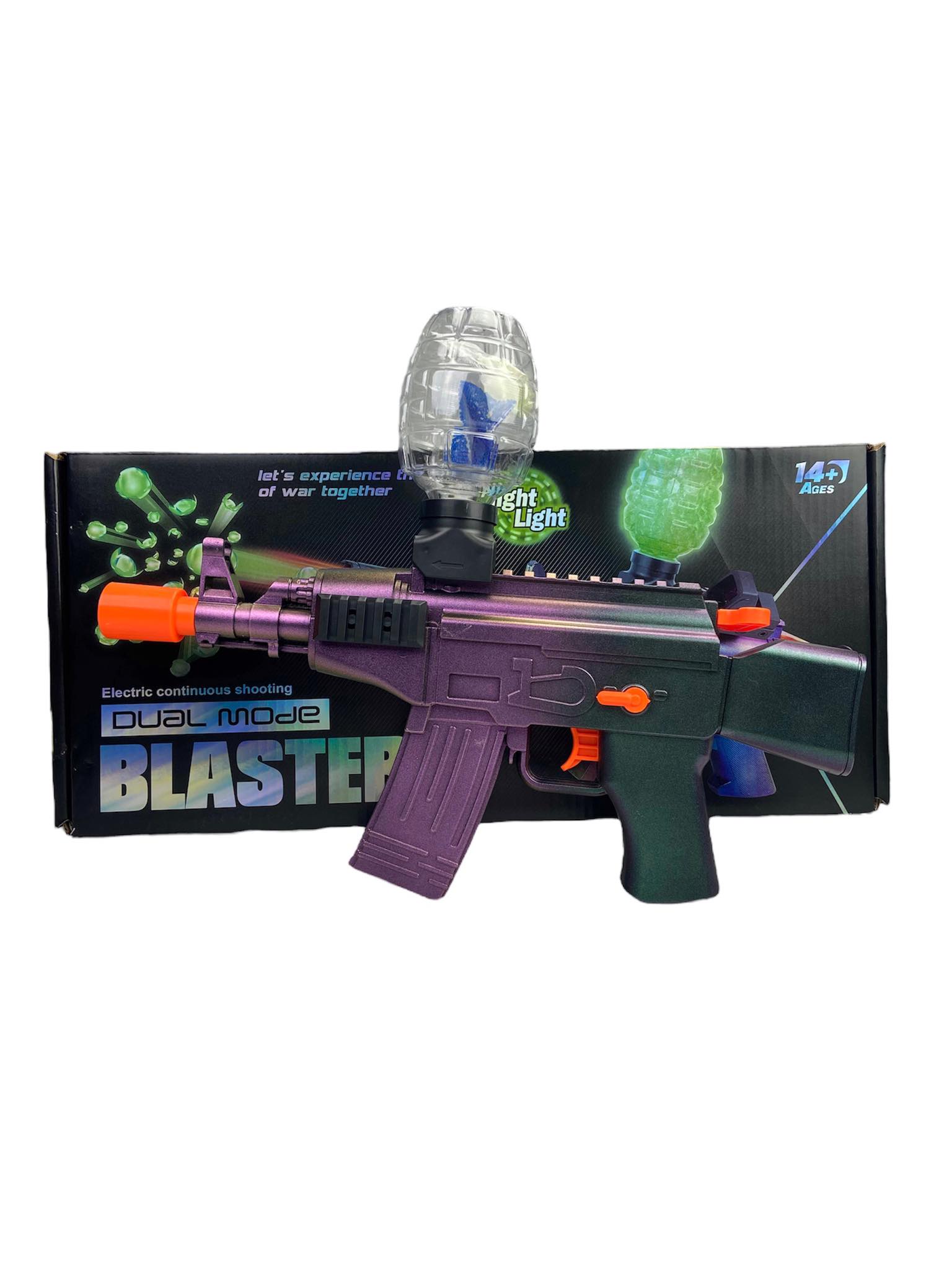 Šautuvas Blaster su gelio kulkomis (5)